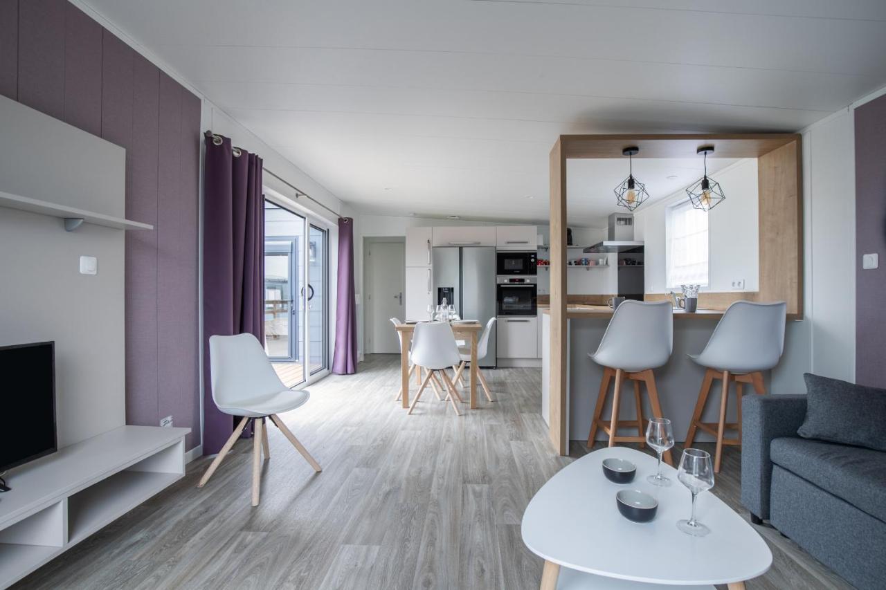 Beau Chalet Pour 4 Pers - Acces Piscine Chauffee Brétignolles-sur-Mer Exteriör bild
