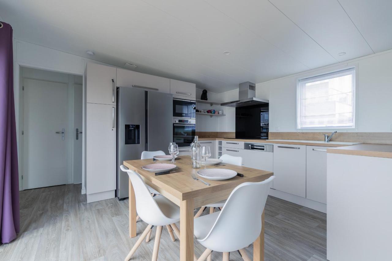 Beau Chalet Pour 4 Pers - Acces Piscine Chauffee Brétignolles-sur-Mer Exteriör bild